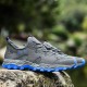 Men Mesh Breathable Soft Sole Non Slip Lace Up Outdoor Hiking Casual Sports Shoes Men Mesh Breathable Soft Sole Non Slip Lace Up Outdoor Hiking Casual Sports Shoes