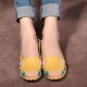 Big Size Women Flower Floral Leather Loafers Moccasins Flats Soft Ballet Shoes Round Toe Flats Big Size Women Flower Floral Leather Loafers Moccasins Flats Soft Ballet Shoes Round Toe Flats