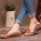 Big Size Women Flower Floral Leather Loafers Moccasins Flats Soft Ballet Shoes Round Toe Flats Big Size Women Flower Floral Leather Loafers Moccasins Flats Soft Ballet Shoes Round Toe Flats