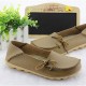 LOSTISY US Size 5-13 Women Soft Comfortable Lace-Up Breathable Casual Leather Flats Shoes LOSTISY US Size 5-13 Women Soft Comfortable Lace-Up Breathable Casual Leather Flats Shoes