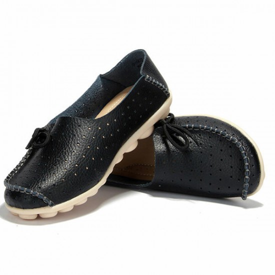 New Women Flats Soft Comfortable Lace-Up Casual Fashion Flat Loafers Shoes New Women Flats Soft Comfortable Lace-Up Casual Fashion Flat Loafers Shoes