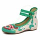 Big Size Women Mary Janes Chinese Embroidered Flower Flat Shoes Linen Loafers Big Size Women Mary Janes Chinese Embroidered Flower Flat Shoes Linen Loafers
