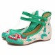 Big Size Women Mary Janes Chinese Embroidered Flower Flat Shoes Linen Loafers Big Size Women Mary Janes Chinese Embroidered Flower Flat Shoes Linen Loafers