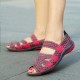 Women Summer Elastic Knit Leisure Shoes Flat Knit Sandals Round Toe Shoes Women Summer Elastic Knit Leisure Shoes Flat Knit Sandals Round Toe Shoes