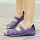 Women Summer Elastic Knit Leisure Shoes Flat Knit Sandals Round Toe Shoes Women Summer Elastic Knit Leisure Shoes Flat Knit Sandals Round Toe Shoes