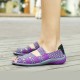 Women Summer Elastic Knit Leisure Shoes Flat Knit Sandals Round Toe Shoes Women Summer Elastic Knit Leisure Shoes Flat Knit Sandals Round Toe Shoes