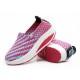 Women Leisure Platform Shoes Slip-on Knit Shake Shoes Hand knitting Sneakers Women Leisure Platform Shoes Slip-on Knit Shake Shoes Hand knitting Sneakers