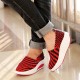 Women Leisure Platform Shoes Slip-on Knit Shake Shoes Hand knitting Sneakers Women Leisure Platform Shoes Slip-on Knit Shake Shoes Hand knitting Sneakers