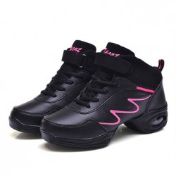 Women Casual Lace Up Dancing Shoes Soft Sole Breathable Athletic Shoes