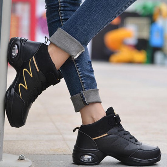 Women Casual Lace Up Dancing Shoes Soft Sole Breathable Athletic Shoes Women Casual Lace Up Dancing Shoes Soft Sole Breathable Athletic Shoes