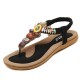 US Size 5-11 Women Summer Bohemian Outdoor Fashion Soft Comfortable Beach Flat Sandals Shoes US Size 5-11 Women Summer Bohemian Outdoor Fashion Soft Comfortable Beach Flat Sandals Shoes