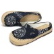 Women Casual Cotton Flax Outdoor Comfortable Round Toe Flat Loafer Shoes Women Casual Cotton Flax Outdoor Comfortable Round Toe Flat Loafer Shoes