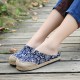 Women Casual Cotton Flax Outdoor Comfortable Round Toe Flat Loafer Shoes Women Casual Cotton Flax Outdoor Comfortable Round Toe Flat Loafer Shoes