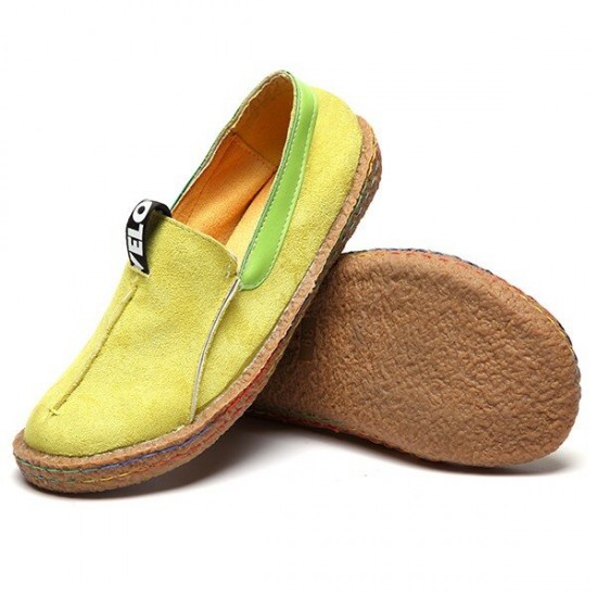 Women Soft Sole Pure Color Flat Loafers Women Soft Sole Pure Color Flat Loafers