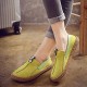 Women Soft Sole Pure Color Flat Loafers Women Soft Sole Pure Color Flat Loafers