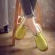 Women Soft Sole Pure Color Flat Loafers Women Soft Sole Pure Color Flat Loafers
