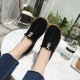 Women Soft Sole Pure Color Flat Loafers Women Soft Sole Pure Color Flat Loafers