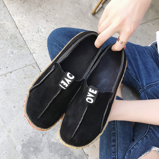 Women Soft Sole Pure Color Flat Loafers Women Soft Sole Pure Color Flat Loafers