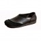 SOCOFY Soft Leather Slip On Pattern Match Casual Flat Shoes