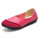 Soft Comfy Slip On Pattern Match Casual Flat Shoes Soft Comfy Slip On Pattern Match Casual Flat Shoes