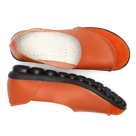 Soft Comfy Slip On Pattern Match Casual Flat Shoes Soft Comfy Slip On Pattern Match Casual Flat Shoes