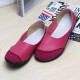 Soft Comfy Slip On Pattern Match Casual Flat Shoes Soft Comfy Slip On Pattern Match Casual Flat Shoes