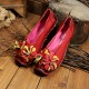 SOCOFY Genuine Leather Handmade Flower Loafers SOCOFY Genuine Leather Handmade Flower Loafers
