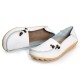 Large Size Soft Leather Multi-Way Flat Loafers For Women Large Size Soft Leather Multi-Way Flat Loafers For Women