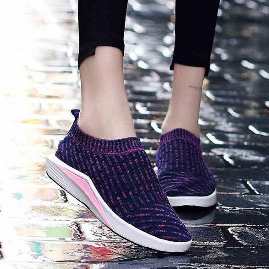 Women Breathable Slip On Soft Mesh Sport Running Outdoor Shoes Women Breathable Slip On Soft Mesh Sport Running Outdoor Shoes