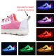 Women's Light Shoes Large Size Adjustable USB Charging Colorful LED Running Shoes Women's Light Shoes Large Size Adjustable USB Charging Colorful LED Running Shoes