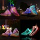 Women's Light Shoes Large Size Adjustable USB Charging Colorful LED Running Shoes Women's Light Shoes Large Size Adjustable USB Charging Colorful LED Running Shoes