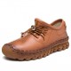 SOCOFY Casual Very Soft Flat Leather Shoes SOCOFY Casual Very Soft Flat Leather Shoes