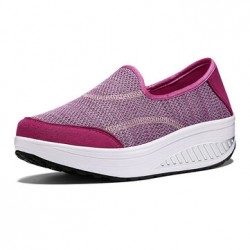 US Size 5-11 Sprot Shoes Casual Outdoor Mesh Rocker Sole Shoes