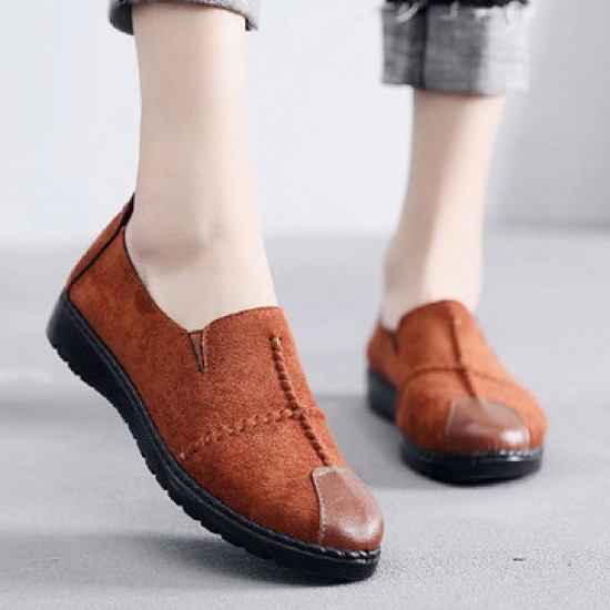 Women Casual Suede Soft Sole Loafers Women Casual Suede Soft Sole Loafers