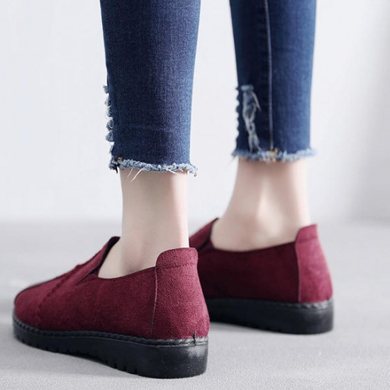 Women Casual Suede Soft Sole Loafers Women Casual Suede Soft Sole Loafers