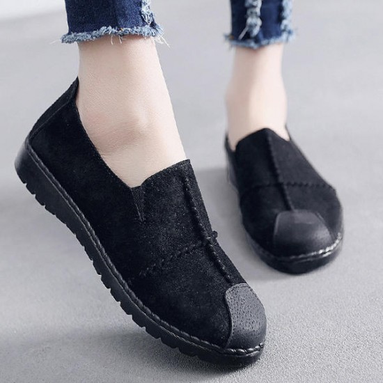 Women Casual Suede Soft Sole Loafers Women Casual Suede Soft Sole Loafers
