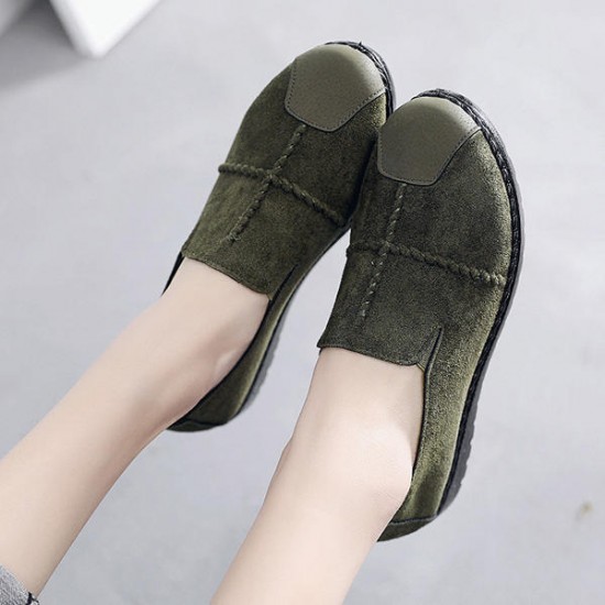 Women Casual Suede Soft Sole Loafers Women Casual Suede Soft Sole Loafers