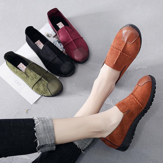 Women Casual Suede Soft Sole Loafers Women Casual Suede Soft Sole Loafers