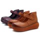 SOCOFY Soft Flat Leather Loafers SOCOFY Soft Flat Leather Loafers