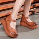 SOCOFY Soft Flat Leather Loafers SOCOFY Soft Flat Leather Loafers