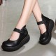SOCOFY Soft Flat Leather Loafers SOCOFY Soft Flat Leather Loafers