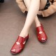 Women Genuine Leather Casual Flat Sandals Women Genuine Leather Casual Flat Sandals