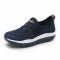 Women Elastic Band Platform Comfortable Mesh Sneakers