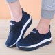 Women Elastic Band Platform Comfortable Mesh Sneakers Women Elastic Band Platform Comfortable Mesh Sneakers