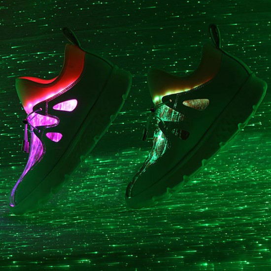Light Up Shoes USB Charging Colorful LED Walking Sneakers Light Up Shoes USB Charging Colorful LED Walking Sneakers
