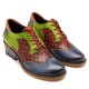 SOCOFY Handmade Stitching Lace Up Genuine Leather Flats Shoes SOCOFY Handmade Stitching Lace Up Genuine Leather Flats Shoes