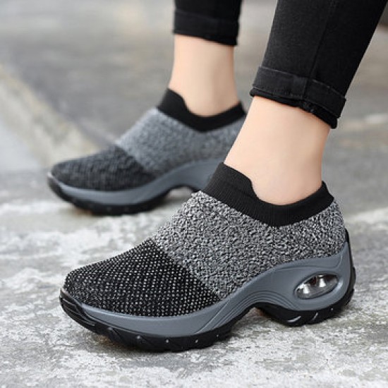Women Casual Shoes Mesh Cushioned Outdoor Sneakers Women Casual Shoes Mesh Cushioned Outdoor Sneakers