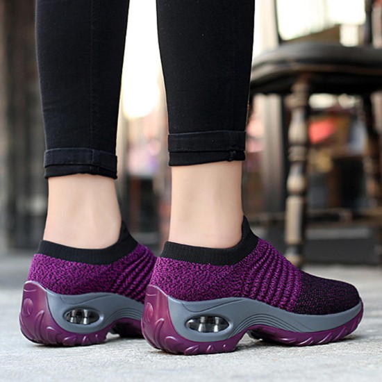 Women Casual Shoes Mesh Cushioned Outdoor Sneakers Women Casual Shoes Mesh Cushioned Outdoor Sneakers
