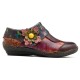 SOCOFY Pattern Leather Casual Flats SOCOFY Pattern Leather Casual Flats