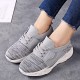 Women Casual Lightweight Mesh Elastic Band Sneakers Women Casual Lightweight Mesh Elastic Band Sneakers